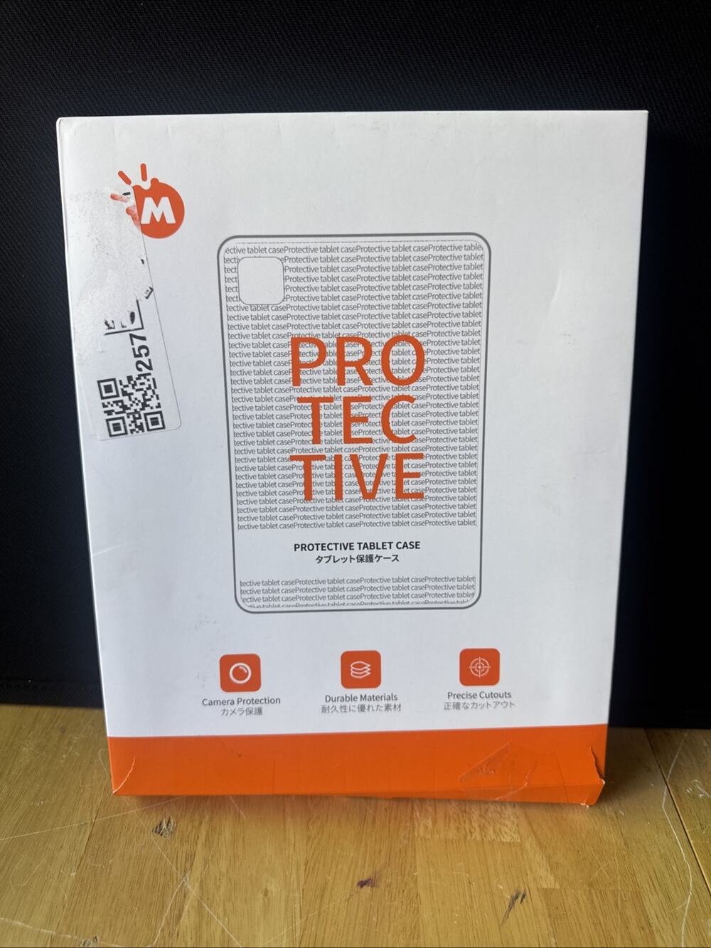 iPad Pro 11 Inch” Clear Case w/ Black Border – New in Box